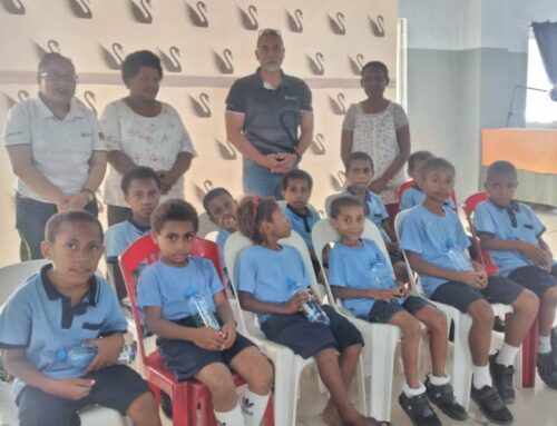 Black Swan PNG Supports Saraga Early Childhood Learning Centre